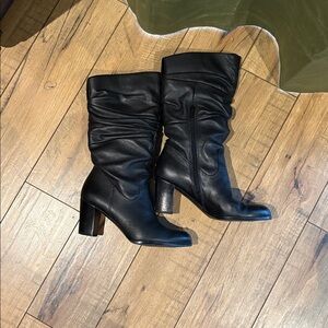 Naturalizer Black Heeled Boots